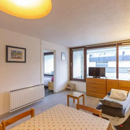 6 Pers, 1 Chambre, Balcons, Plein Centre Station, Proche Pistes - - Fr-1-404-335 Apartament