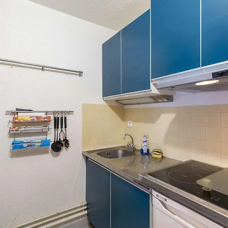 6 Pers, 1 Chambre, Balcons, Plein Centre Station, Proche Pistes - - Fr-1-404-335 Daire La Mongie